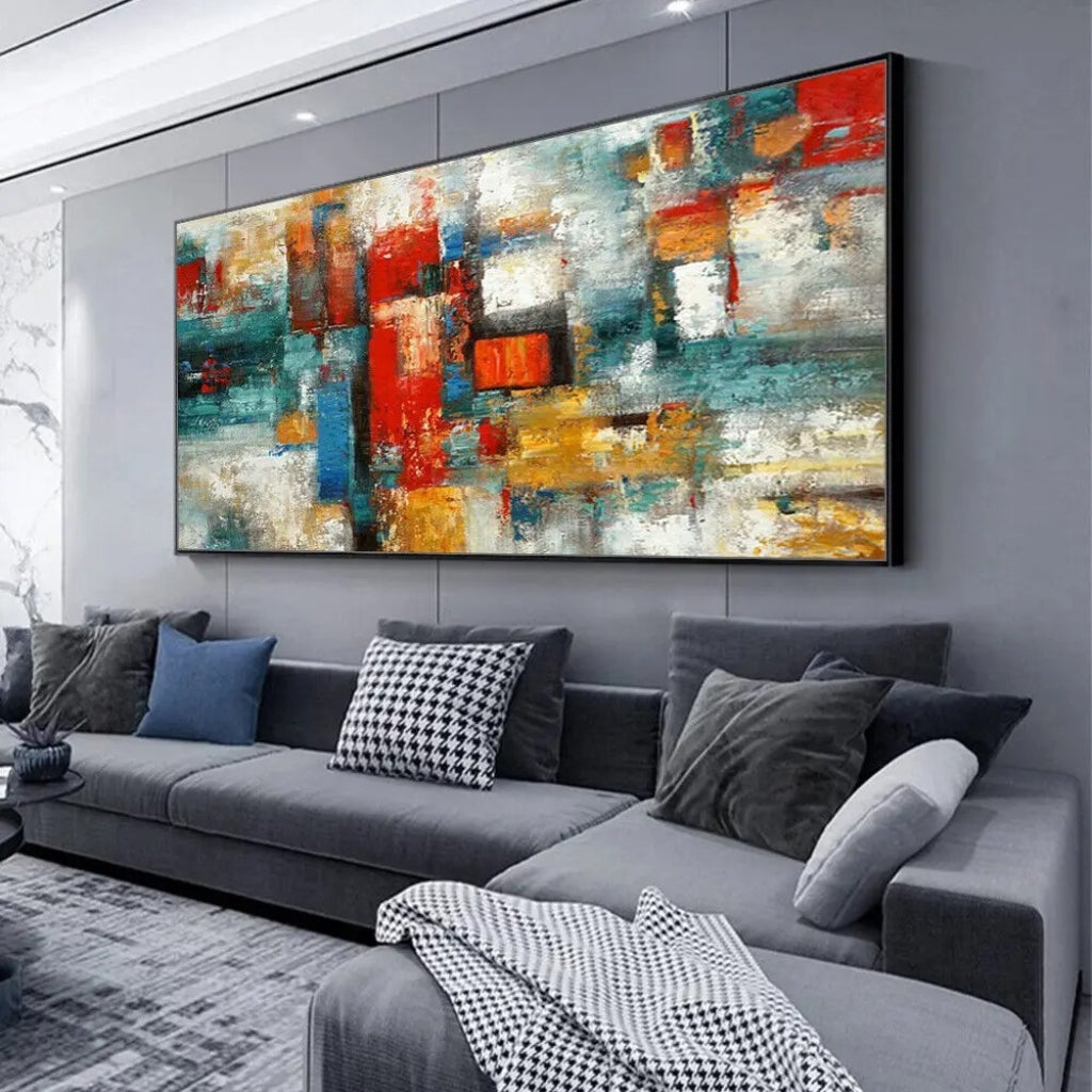 Modern Abstract Art - Measured Expression