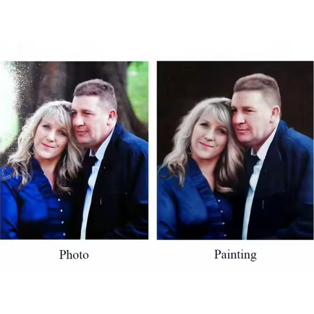 Turn your favorite photo into a timeless handmade portrait – perfect for heartfelt gifts and home decor.