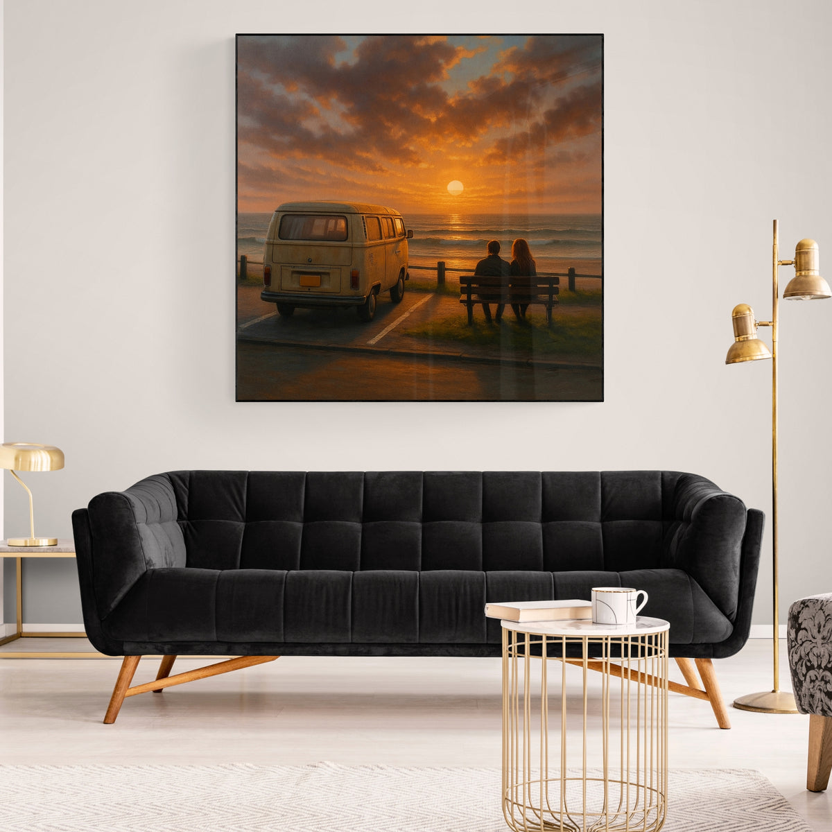 Realism / Figurative Art - Golden Hour Escape