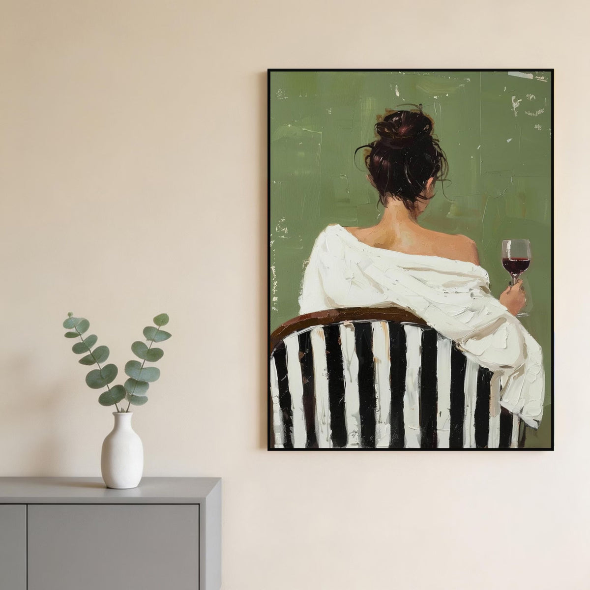 Realism / Figurative Art- Sunday Red