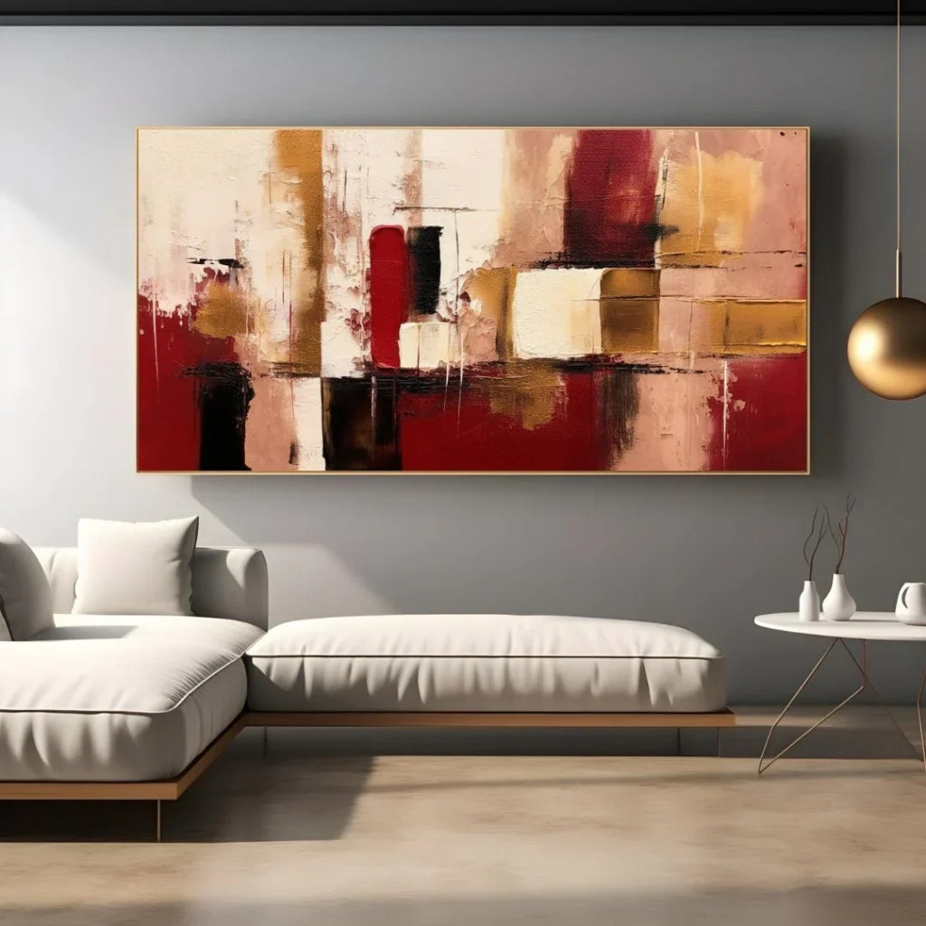 Moderne Abstracte Kunst - Abstract Kooltje