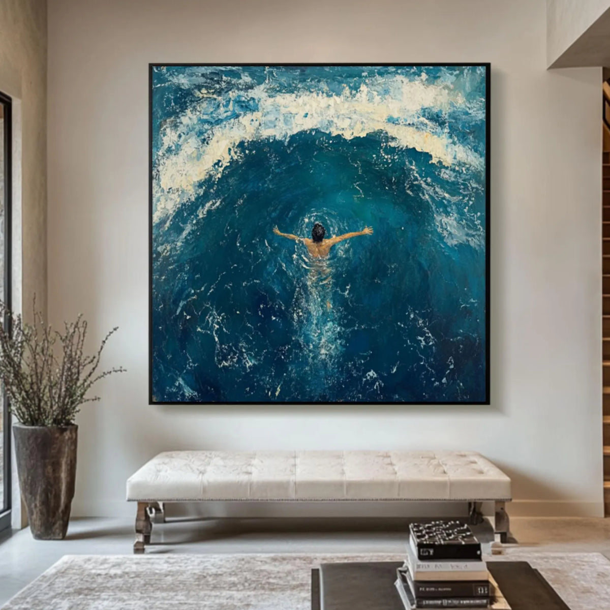 Realism / Figurative Art - Into the Blue