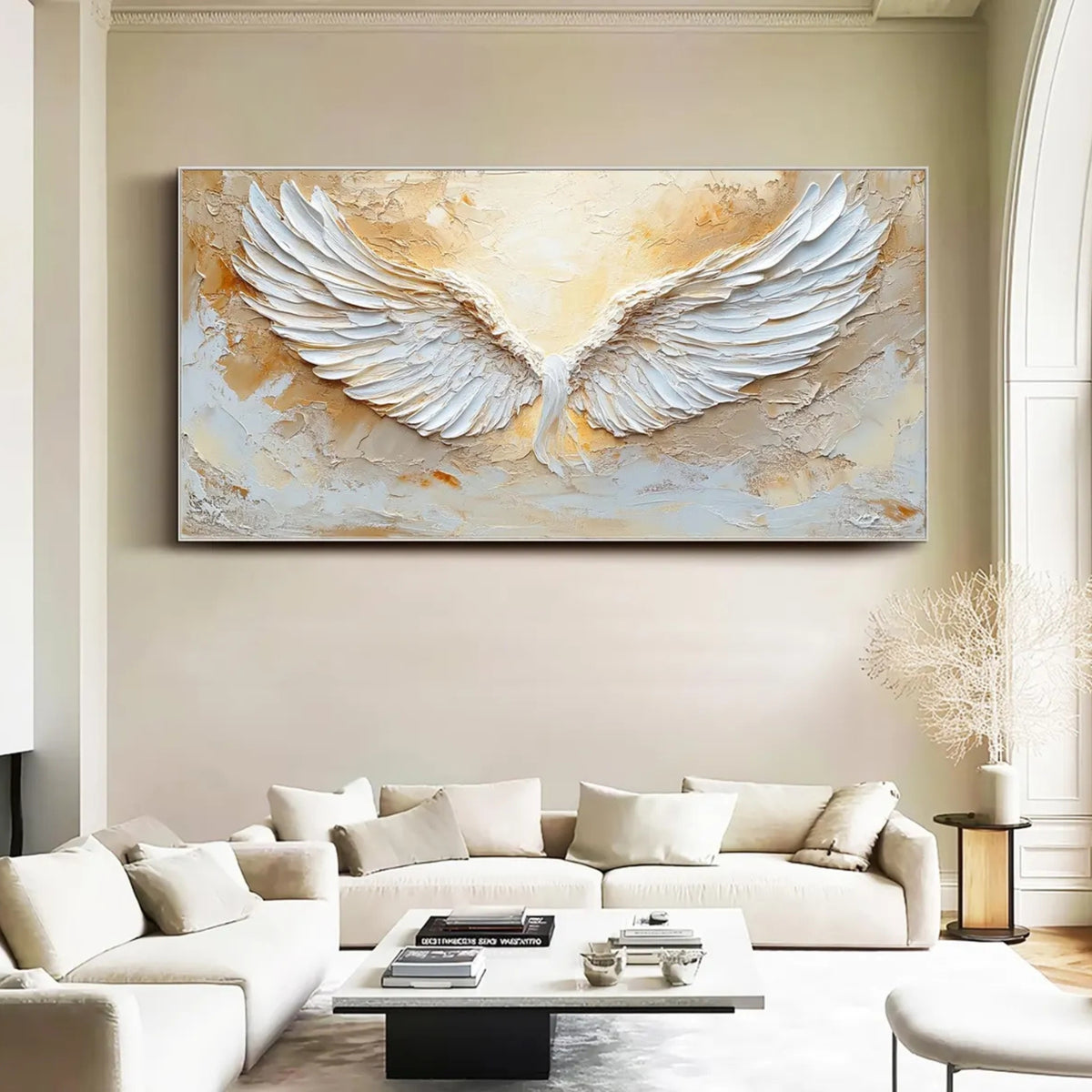 Plaster & Texture Art - Heaven's Embrace