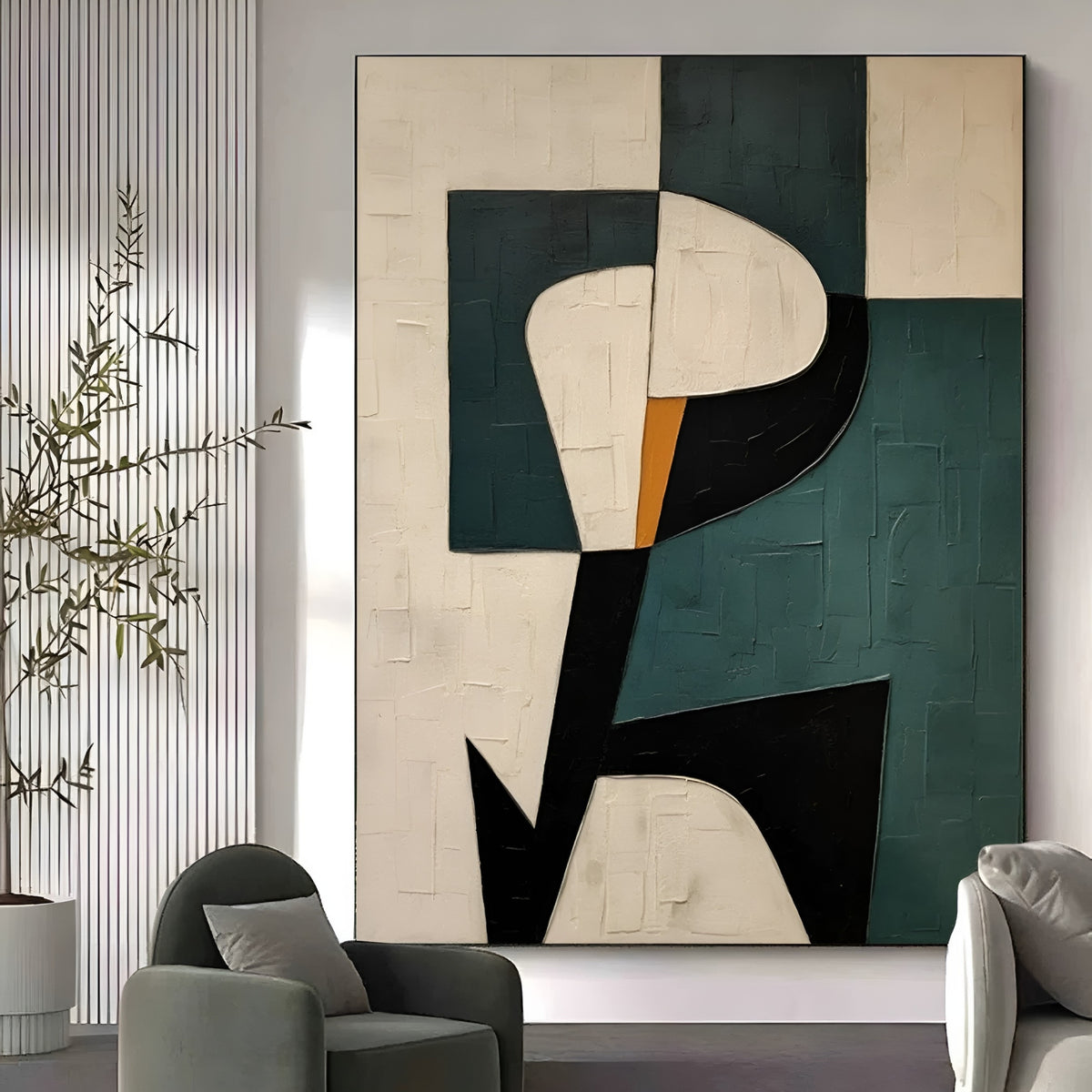 Wabi-Sabi Wall Art - Verdant Form
