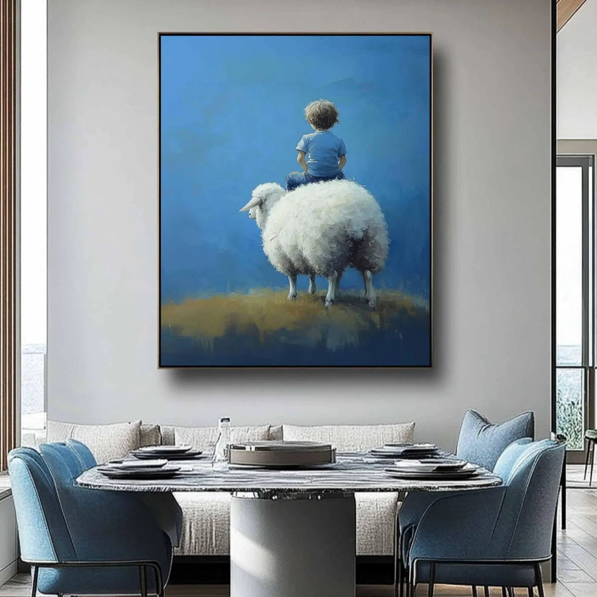 Realism / Figurative Art - Together on the Ridge