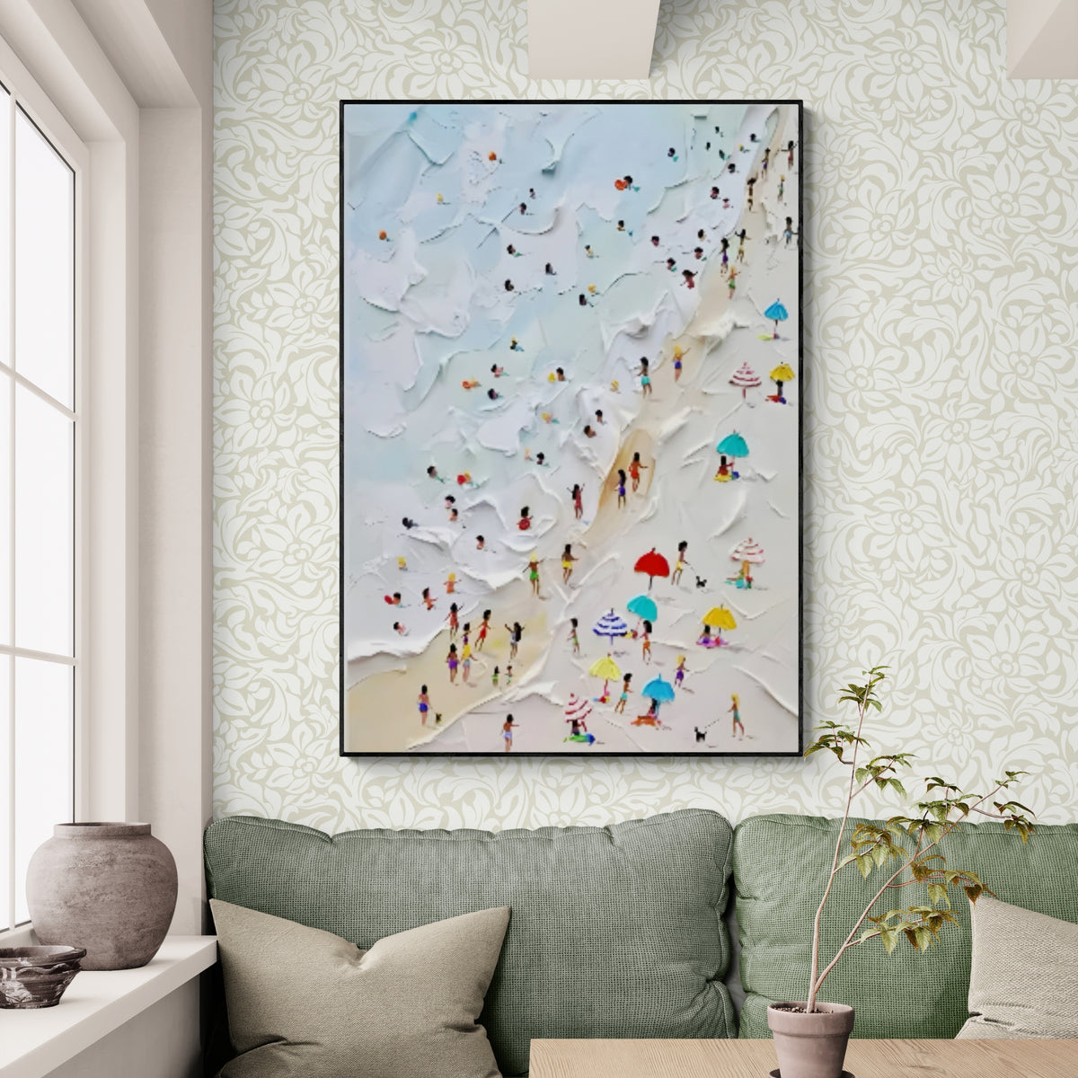 Plaster & Texture Art - Life by the Sea
