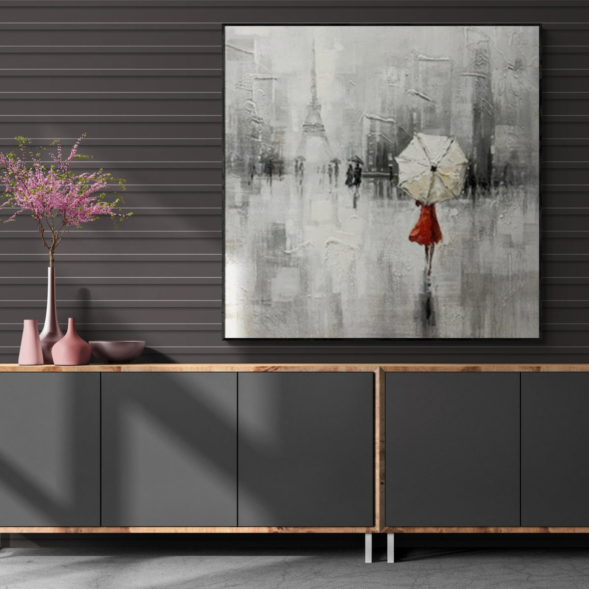Realism / Figurative Art - Parisian Elegance