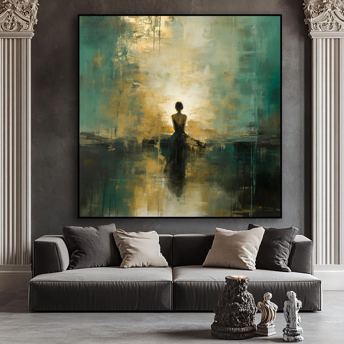 Realism/Figurative Art - Golden Stillness