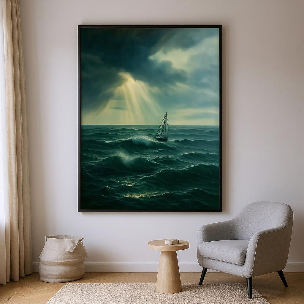 Realism / figurative art - Break in the Storm