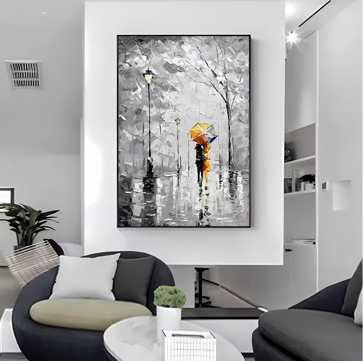Realism / Figurative Art - Umbrella of Hope