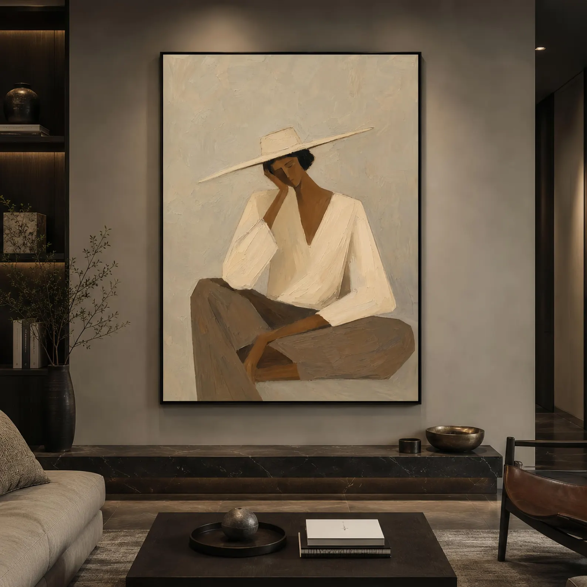 Realism / Figurative Art- Still in White