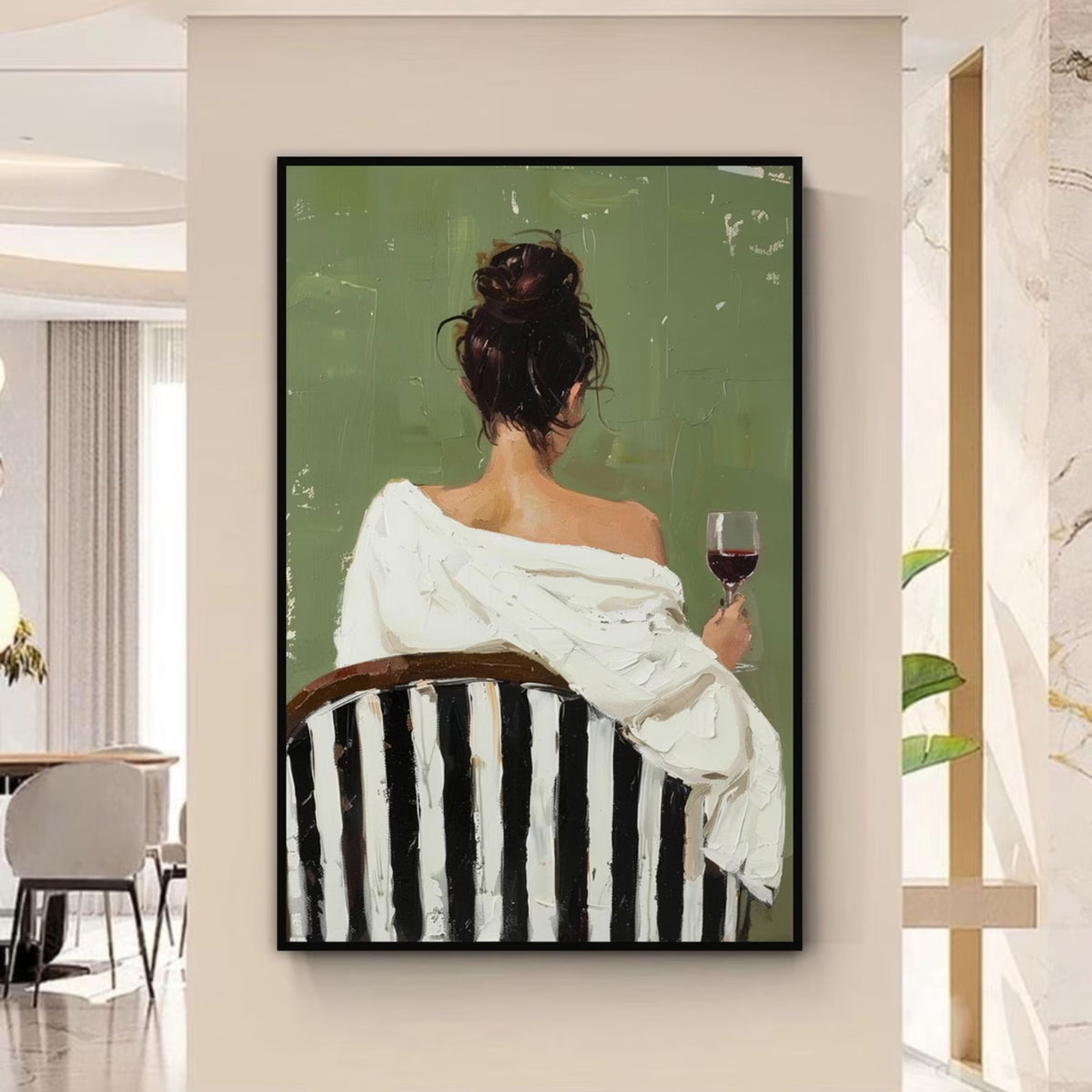 Realism / Figurative Art- Sunday Red