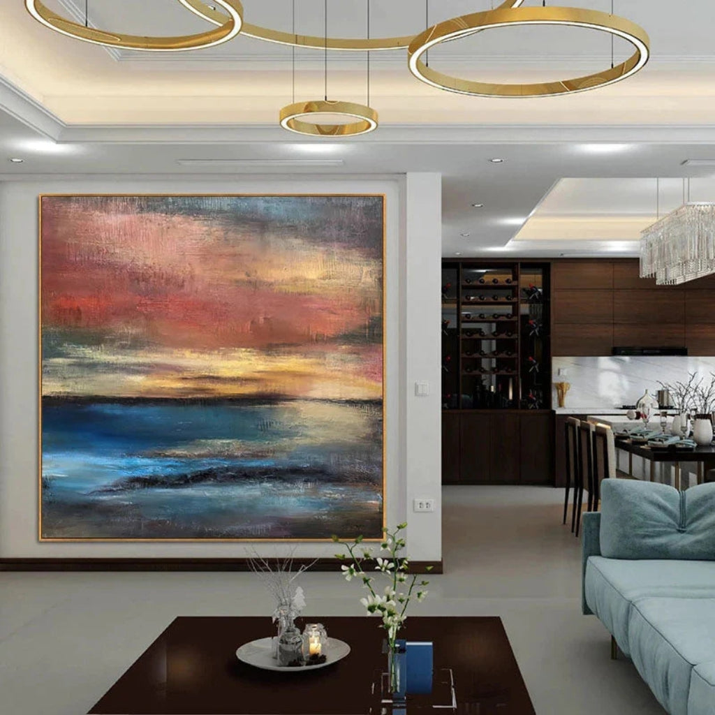 Modern Abstract Art - Aurelia Sunset