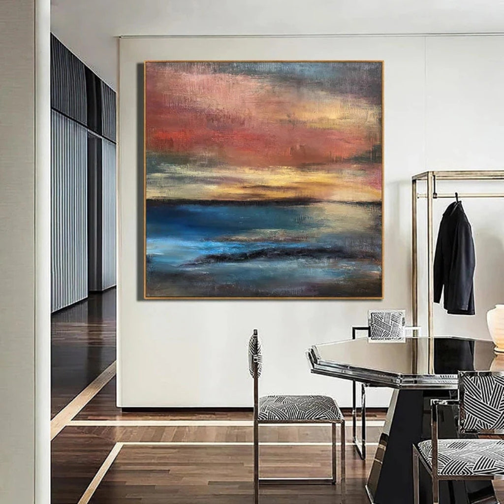 Modern Abstract Art - Aurelia Sunset