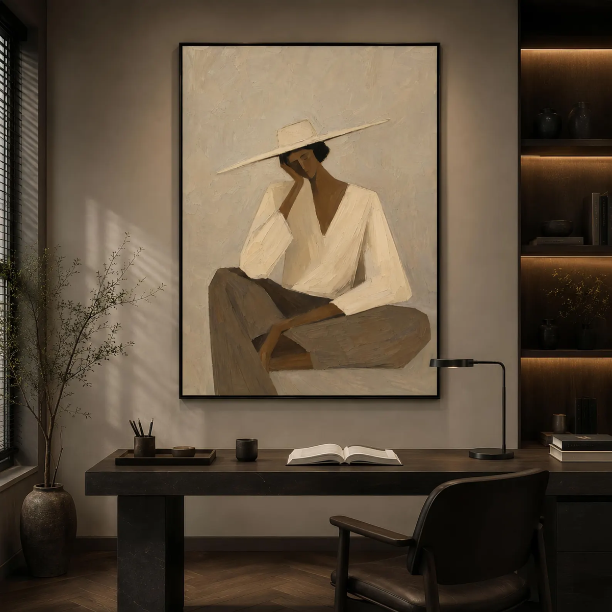 Realism / Figurative Art- Still in White
