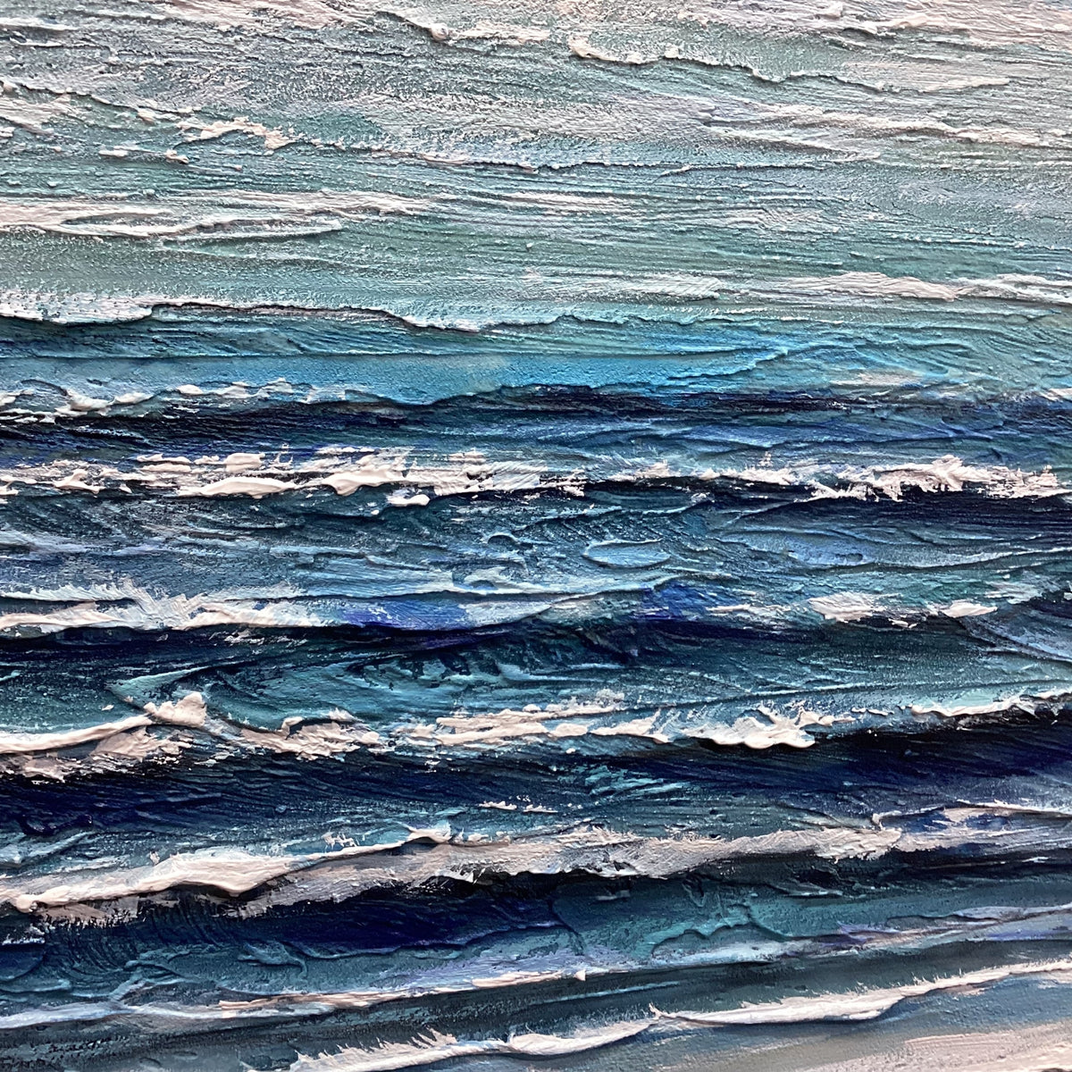 Gips- en textuurkunst - Ocean's Whisper