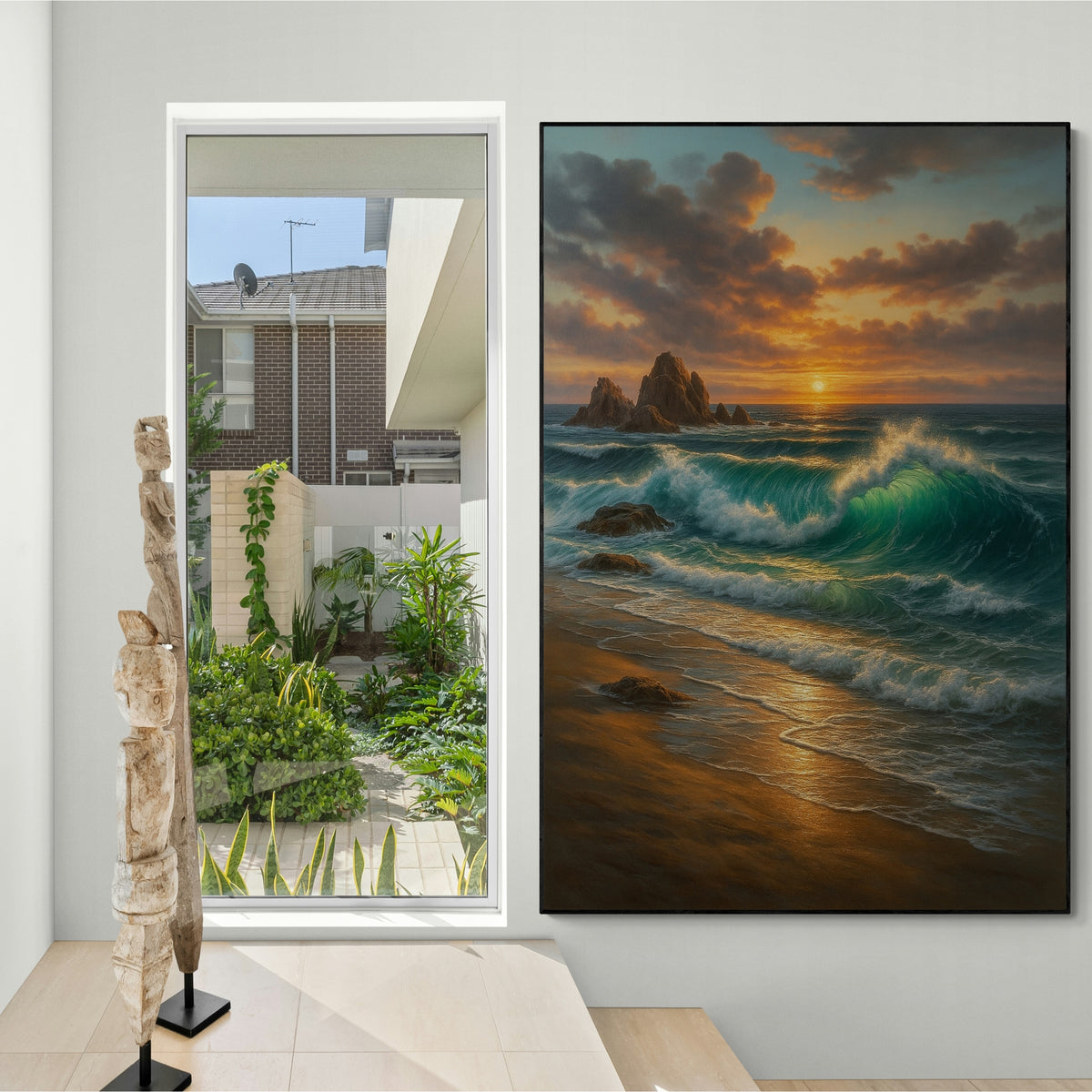 Realism / Figurative Art  - Waves of Gold