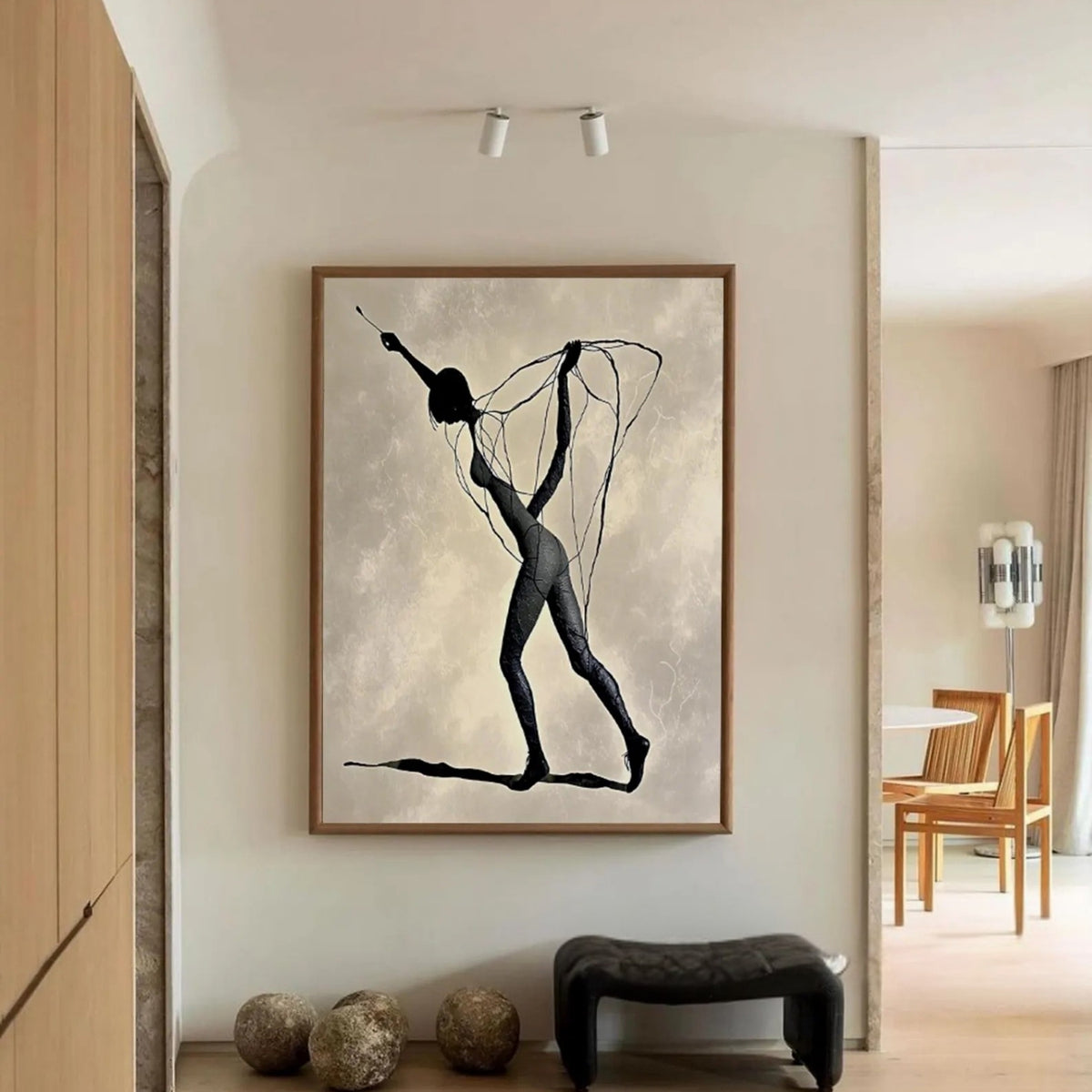 Wabi-Sabi Wall Art - The Weight of Motion