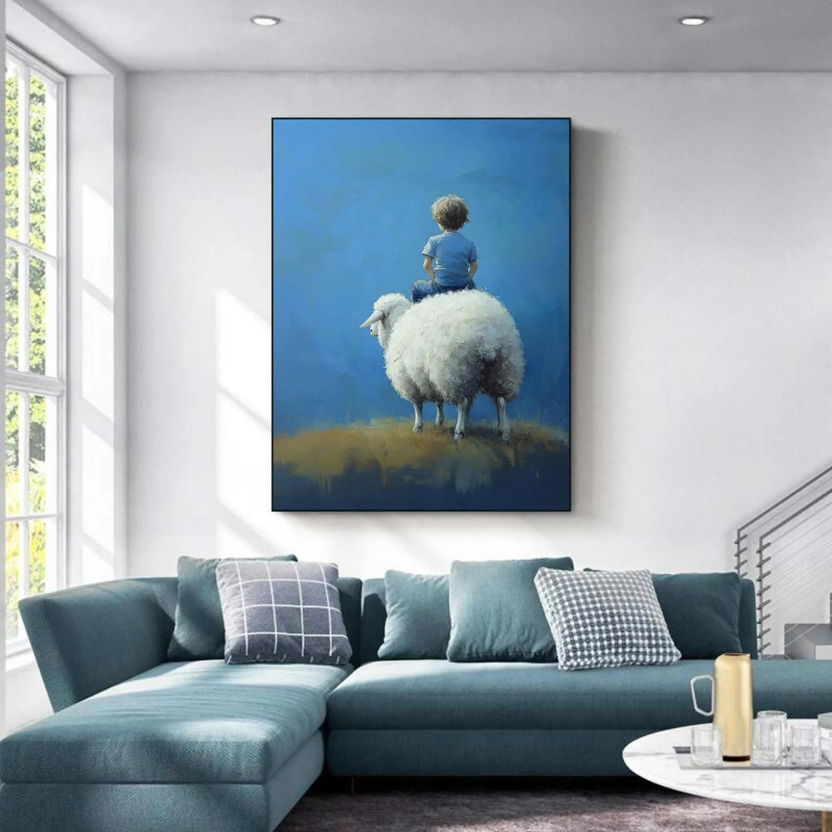 Realism / Figurative Art  - Together on the Ridge