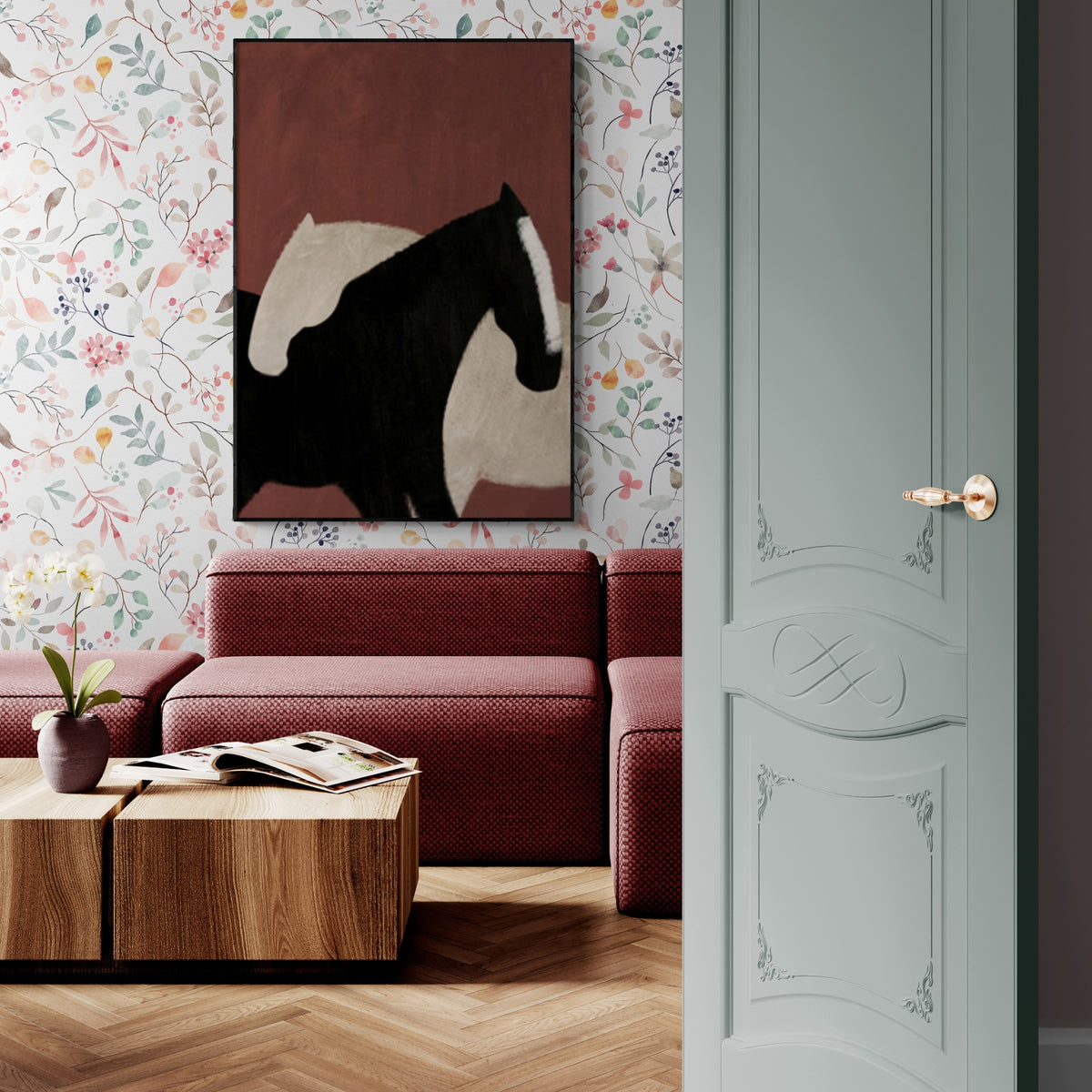 Realisme / Figurative Kunst - Ingelijste Galop