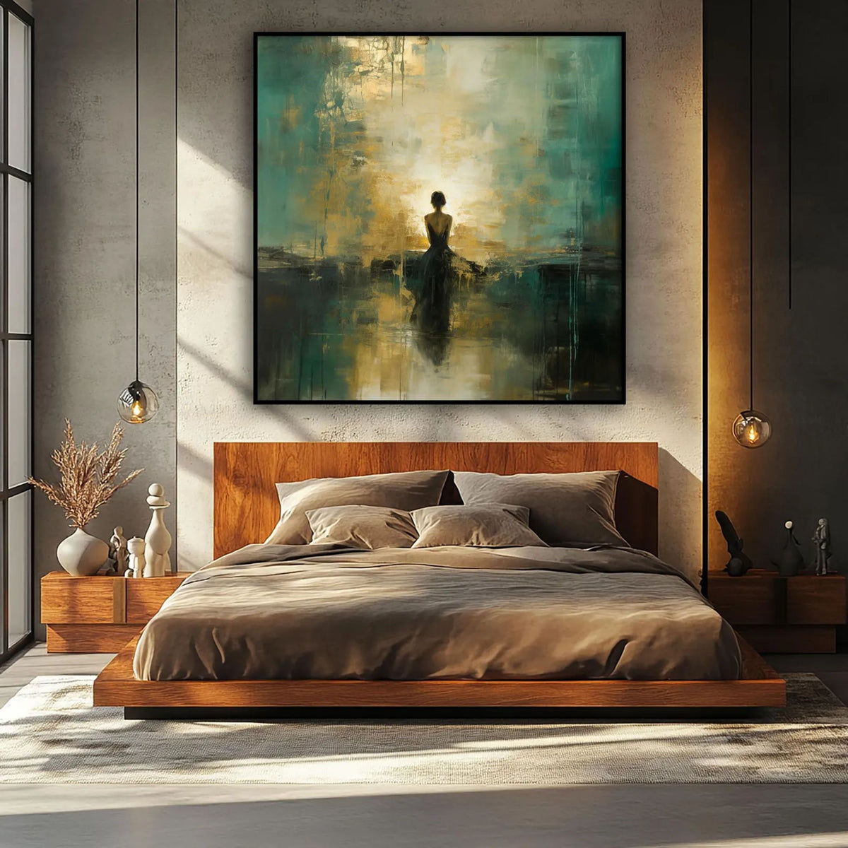 Realism/Figurative Art - Golden Stillness