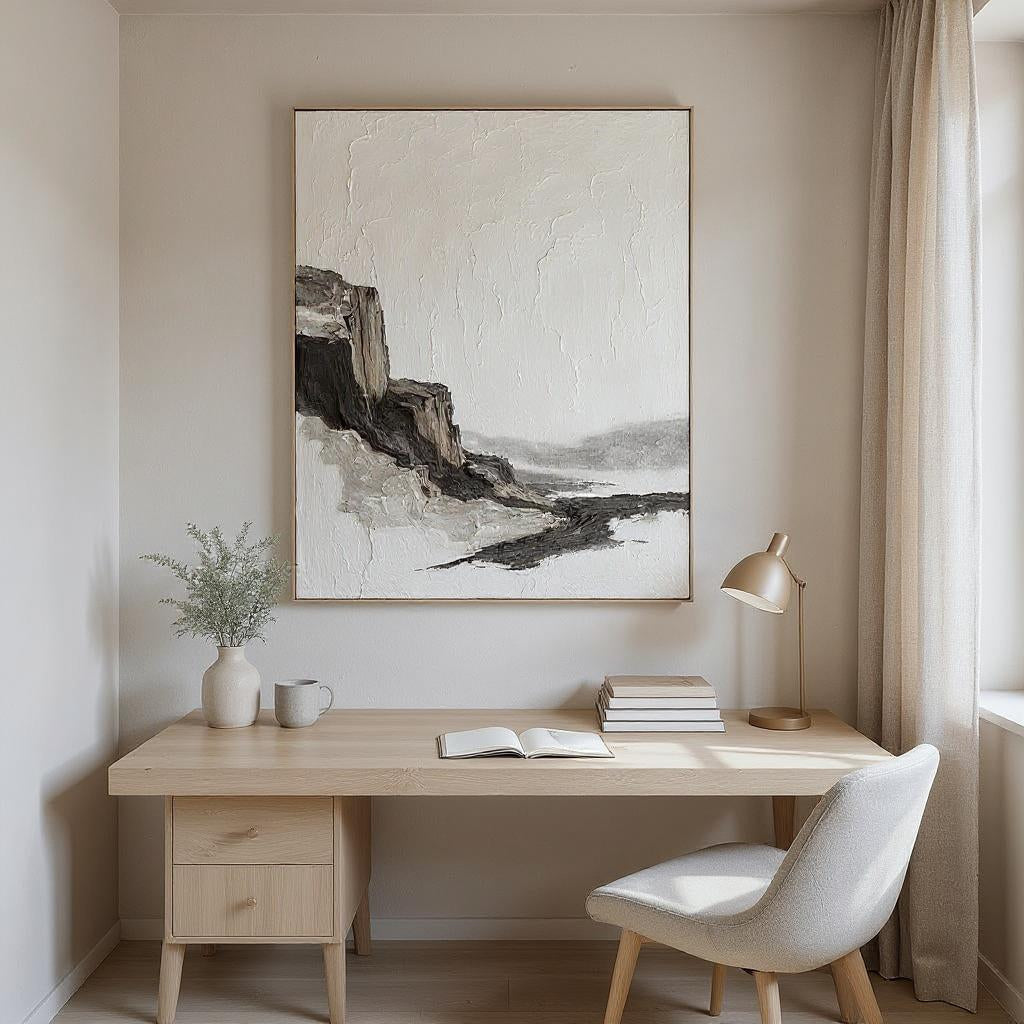 Wabi-Sabi Wanddecoratie - Stille Aarde